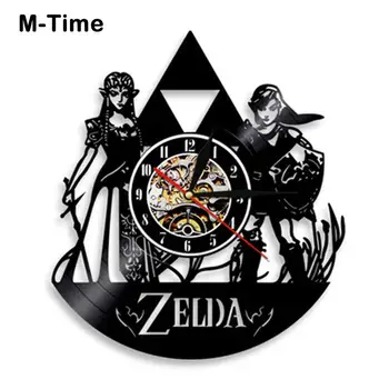 Modern Design The Legend of Zelda Vintage Vinyl Record Wall Clock 3D Stickers Classic CD Clocks Wall Watch Home Decor 12 inch
Modern Design The Legend of Zelda Vintage Vinyl Record Wall Clock 3D Stickers Classic CD Clocks Wall Watch Home Decor 12 inch