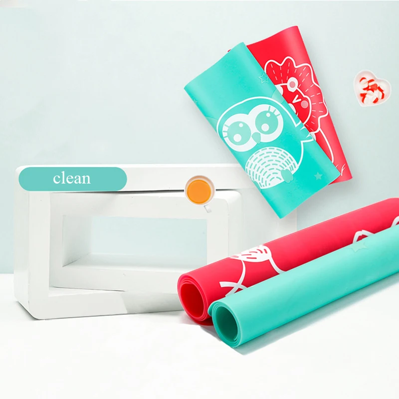Placemats for Kids, Silicone Placemat Baby Waterproof Heat Resistant Non-slip Kitchen Table Dining Mat, Portable Easy to Clean
Placemats for Kids, Silicone Placemat Baby Waterproof Heat Resistant Non-slip Kitchen Table Dining Mat, Portable Easy to Clean