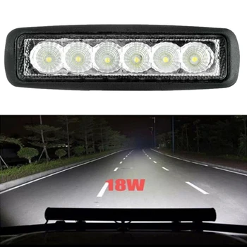 7 Inch 9-32V 18W LED Work Light Bar Lamp Rooflight Daytime Running Light 6000K For Car SUV Truck Off-road
7 Inch 9-32V 18W LED Work Light Bar Lamp Rooflight Daytime Running Light 6000K For Car SUV Truck Off-road