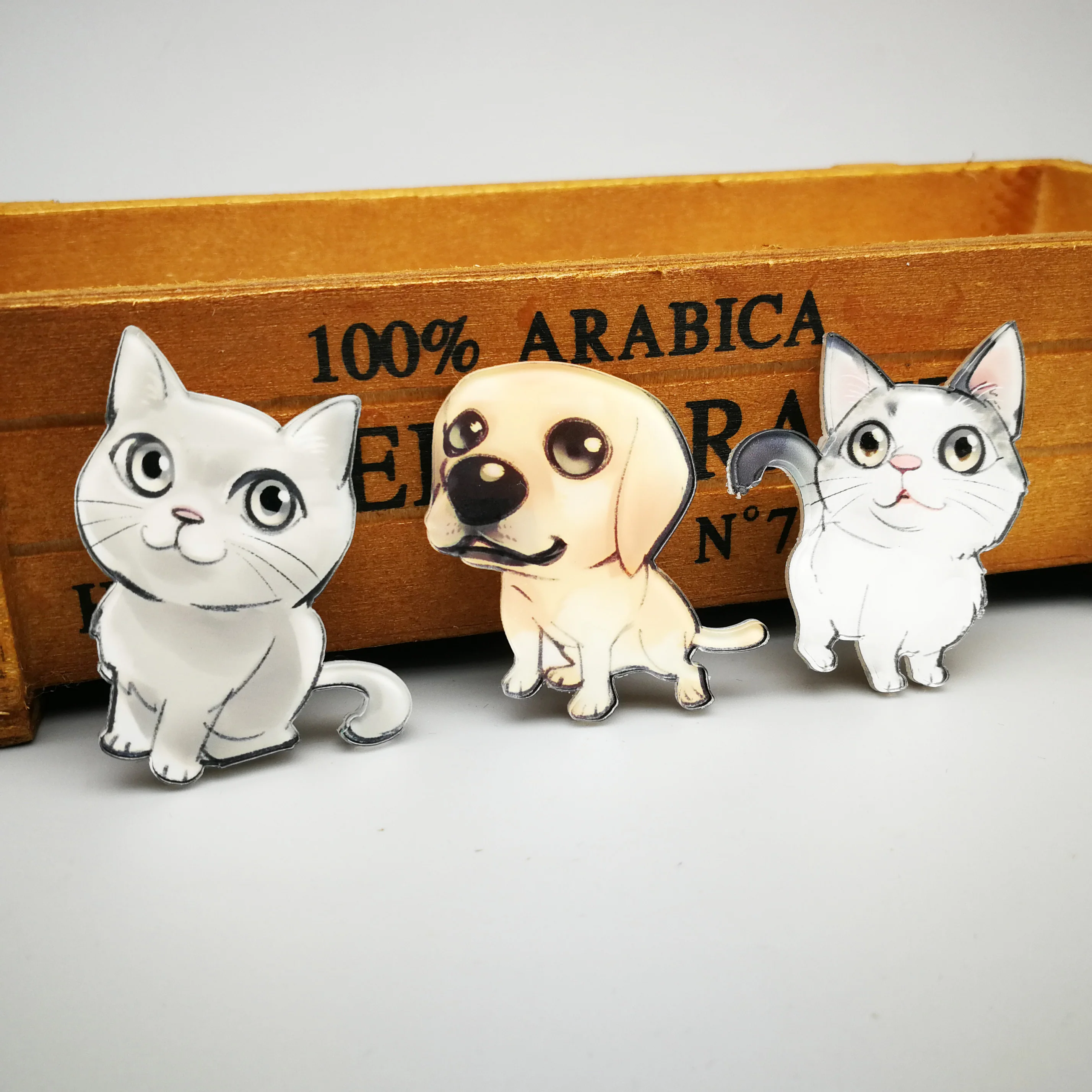 1PCS Harajuku Cartoon Animal Acrylic Brooches Badges Cat Dog Icons Backpack Hat Shoes Clothing Brooch Pins for Women Girls
1PCS Harajuku Cartoon Animal Acrylic Brooches Badges Cat Dog Icons Backpack Hat Shoes Clothing Brooch Pins for Women Girls
