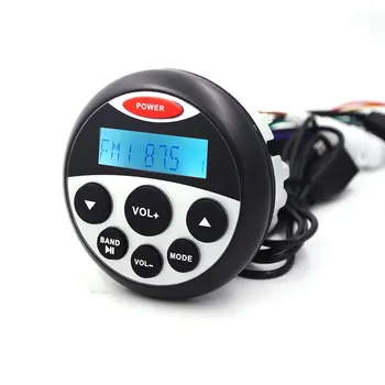 Waterproof Marine Radio Stereo Bluetooth Audio Car MP3 Player Auto Media FM AM Receiver For Motorcycle Yacht Boat Golf UTV ATV
Waterproof Marine Radio Stereo Bluetooth Audio Car MP3 Player Auto Media FM AM Receiver For Motorcycle Yacht Boat Golf UTV ATV