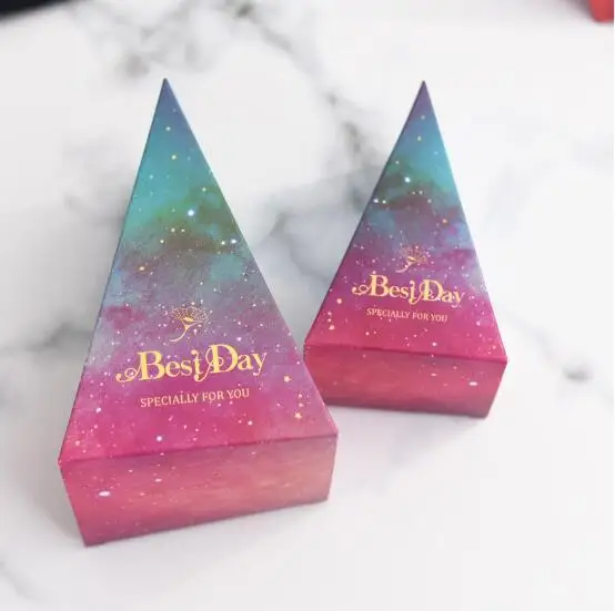 10X Creative Triangular Cake Box Wedding Candy Box Chocolate Box Package Birthday Party Gift Box Baby Shower Party Supplies
10X Creative Triangular Cake Box Wedding Candy Box Chocolate Box Package Birthday Party Gift Box Baby Shower Party Supplies