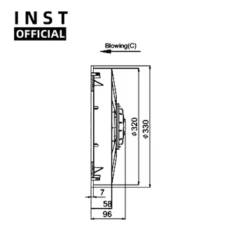 Air Conditioning Fan AC A/C Blower Motor FOR Periphery Size 330mm 5 Vane 12V 
Air Conditioning Fan AC A/C Blower Motor FOR Periphery Size 330mm 5 Vane 12V