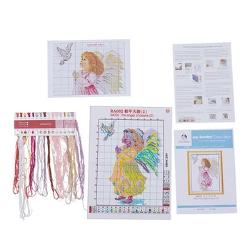 DIY hand cross stitch set embroidery set 11CT printing peace pigeon angel pattern cross stitch 29 * 39 cm home decoration
DIY hand cross stitch set embroidery set 11CT printing peace pigeon angel pattern cross stitch 29 * 39 cm home decoration