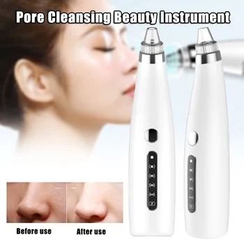 Multifunction Face Skin Care Blackhead Remover Device Pores Cleaning Tool with 5 Modes KG66
Multifunction Face Skin Care Blackhead Remover Device Pores Cleaning Tool with 5 Modes KG66