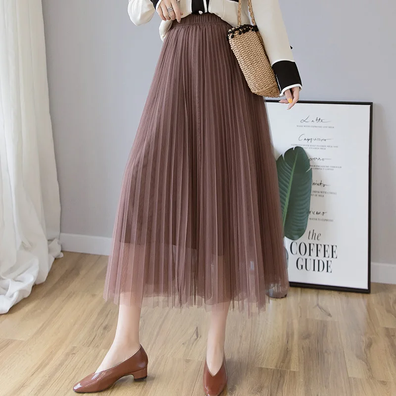 Skirts will fall paragraph female new skirt of tall waist gauze pleated skirt ins super fire veil
Skirts will fall paragraph female new skirt of tall waist gauze pleated skirt ins super fire veil