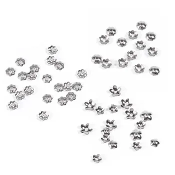 Fostfo 100 pcs / lot 3kinds of stainless steel petal-shaped beads caps for DIY jewelry accessories at the end of the beads
Fostfo 100 pcs / lot 3kinds of stainless steel petal-shaped beads caps for DIY jewelry accessories at the end of the beads
