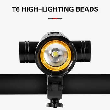 5000mAh Bicycle Light 800 Lumen T6 led Bike Headlight Zoom USB Rechargeable Aluminum Alloy Upgrade Mount Bike Accessory
5000mAh Bicycle Light 800 Lumen T6 led Bike Headlight Zoom USB Rechargeable Aluminum Alloy Upgrade Mount Bike Accessory