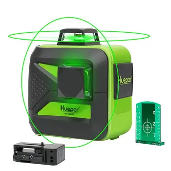 Huepar 8 Lines Green Beam 3D Cross Line Laser Level Self-Leveling 360 Vertical & Horizontal USB Charge Use Dry & Li-ion Battery
Huepar 8 Lines Green Beam 3D Cross Line Laser Level Self-Leveling 360 Vertical & Horizontal USB Charge Use Dry & Li-ion Battery