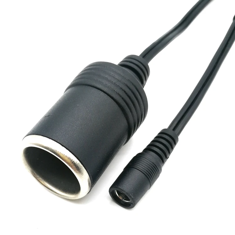 12V DC 5.5 x 2.1mm Female to Car Cigarette Lighter Female Socket Power Supply Cable
12V DC 5.5 x 2.1mm Female to Car Cigarette Lighter Female Socket Power Supply Cable
