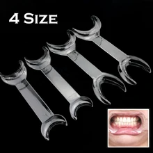 4pcs Dental Tool Dental T-Shape Intraoral Cheek Lip Retractor Intraoral Opener 4Size