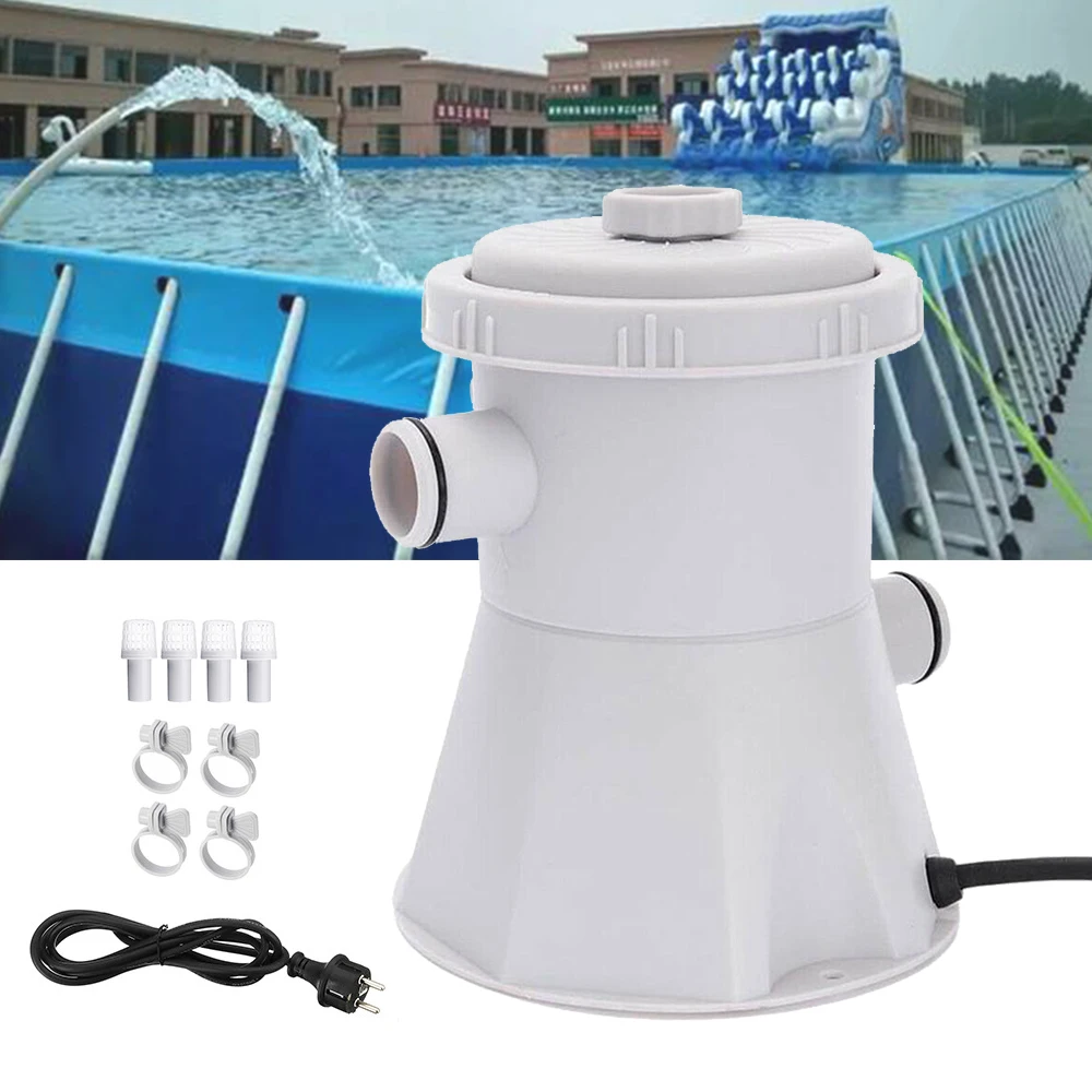 220V EU Plug Electric Swimming Pool Oil Filter Core Pools Pump Cleaning Removable Circulation Home Cleaner Tools
220V EU Plug Electric Swimming Pool Oil Filter Core Pools Pump Cleaning Removable Circulation Home Cleaner Tools
