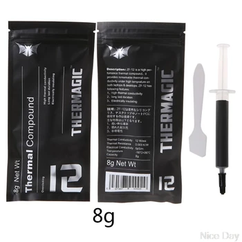 ZF-12 12W/mk High Performance Thermal Conductive Grease Paste for Intel processor CPU GPU Cooler Cooling Fan My05 20 Dropship
ZF-12 12W/mk High Performance Thermal Conductive Grease Paste for Intel processor CPU GPU Cooler Cooling Fan My05 20 Dropship