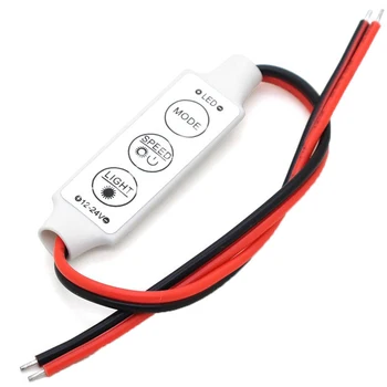 Mini 3Key 12V Single Color LED Brightness Dimmer Controll Switch For Strip Light
Mini 3Key 12V Single Color LED Brightness Dimmer Controll Switch For Strip Light