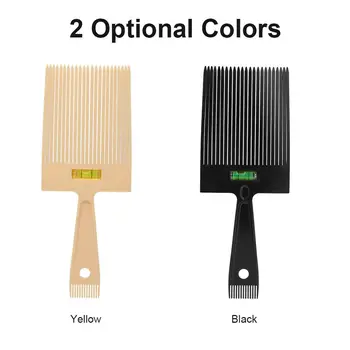 Flattop Comb Men Hairdressing Brush Barber Hairstyle Accessory Anti-slide Handle Plastic Clipper Comb Barber Styling Dyeing
Flattop Comb Men Hairdressing Brush Barber Hairstyle Accessory Anti-slide Handle Plastic Clipper Comb Barber Styling Dyeing