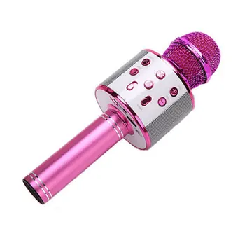 KTV Wireless Karaoke Handheld Microphone USB Player Mic Speaker Portable Christmas Birtay Home Party Handheld Microfone 
KTV Wireless Karaoke Handheld Microphone USB Player Mic Speaker Portable Christmas Birtay Home Party Handheld Microfone
