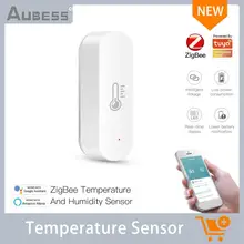 Aubess Tuya ZigBee Smart Temperature Humidity Sensor Battery Powered ZigBee Smart Home Security Work With Alexa Google Home
Aubess Tuya ZigBee Smart Temperature Humidity Sensor Battery Powered ZigBee Smart Home Security Work With Alexa Google Home