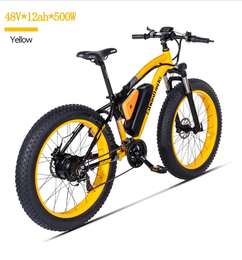 Электрический горный велосипед Bafang Motor 500W Beach Rover 48V17A литиевый Ele t ebike пляжный