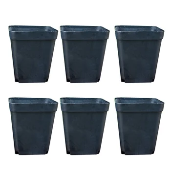 100pcs Square Flower Pots Plastic Practical Succulent Flower Flowerpots Planters without Plates 
100pcs Square Flower Pots Plastic Practical Succulent Flower Flowerpots Planters without Plates