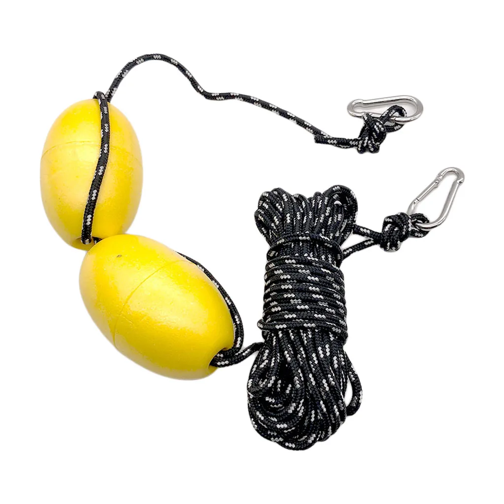 High Strength 9m Kayak Tow Rope Boating Floating Throw Anchor Line with Dual Floats End Clips Kayak Safety Gear Accessories
High Strength 9m Kayak Tow Rope Boating Floating Throw Anchor Line with Dual Floats End Clips Kayak Safety Gear Accessories