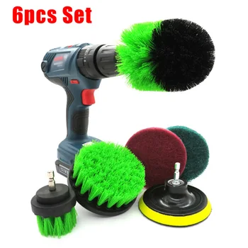 6pcs Electric Car Wash Brush Head Cleaning Brush Drill Attachment Scrubber Scouring Scrub Cleaner Tool Car Maintenance Kits
6pcs Electric Car Wash Brush Head Cleaning Brush Drill Attachment Scrubber Scouring Scrub Cleaner Tool Car Maintenance Kits