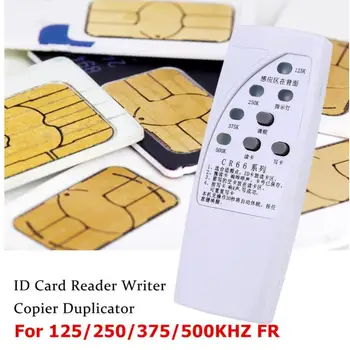 RFID ID Card Copier 125/250/375/500KHz CR66 RFID Scanner Programmer Reader Writer Duplicator With Light Indicator Sensitively 
RFID ID Card Copier 125/250/375/500KHz CR66 RFID Scanner Programmer Reader Writer Duplicator With Light Indicator Sensitively