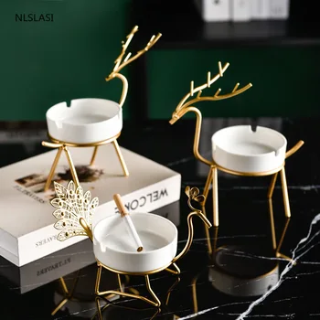 Creative home metal crafts Nordic animal shape ashtray light luxury desktop decoration living room balcony bedroom decoration
Creative home metal crafts Nordic animal shape ashtray light luxury desktop decoration living room balcony bedroom decoration