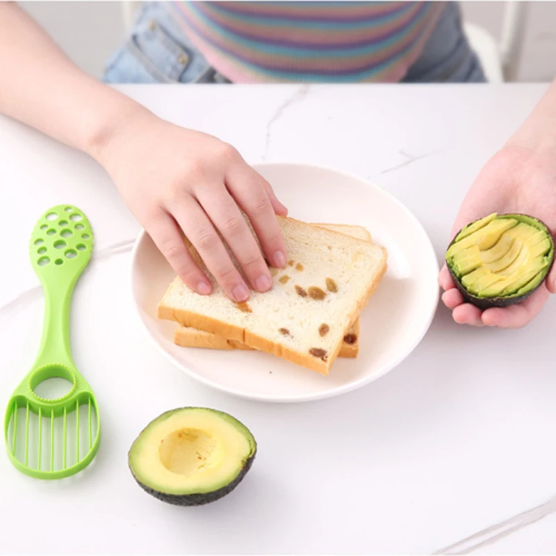 Multi-function 5-in-1 Avocado Slicer Core Shea Butter Fruit Peeler Cutter Plastic Knife Separator Vegetable kitchen tools
Multi-function 5-in-1 Avocado Slicer Core Shea Butter Fruit Peeler Cutter Plastic Knife Separator Vegetable kitchen tools