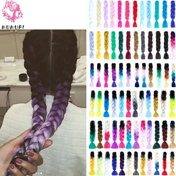 MUMUPI sythetic box braid jumbo Braiding Hair Jumbo Crochet Braids Synthetic Hair Extensions for afro women xpression 
MUMUPI sythetic box braid jumbo Braiding Hair Jumbo Crochet Braids Synthetic Hair Extensions for afro women xpression