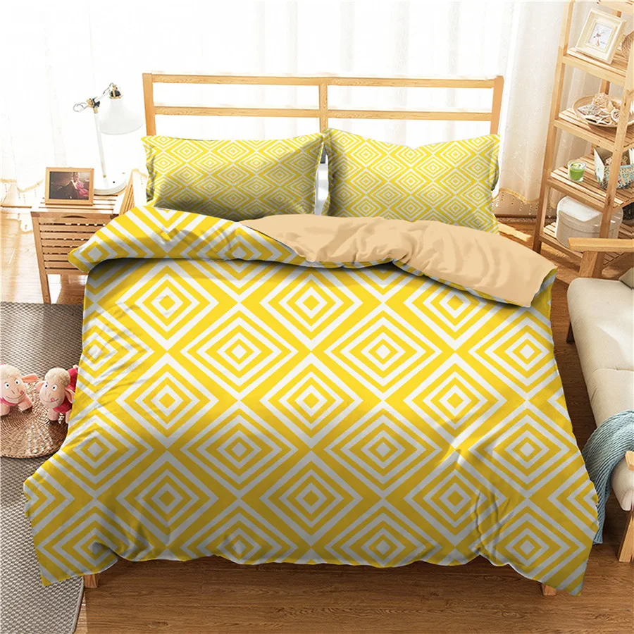 A Bedding Set 3D Printed Duvet Cover Bed Set Geometric Lattice Home Textiles for Adults Bedclothes with Pillowcase #GZ02
A Bedding Set 3D Printed Duvet Cover Bed Set Geometric Lattice Home Textiles for Adults Bedclothes with Pillowcase #GZ02