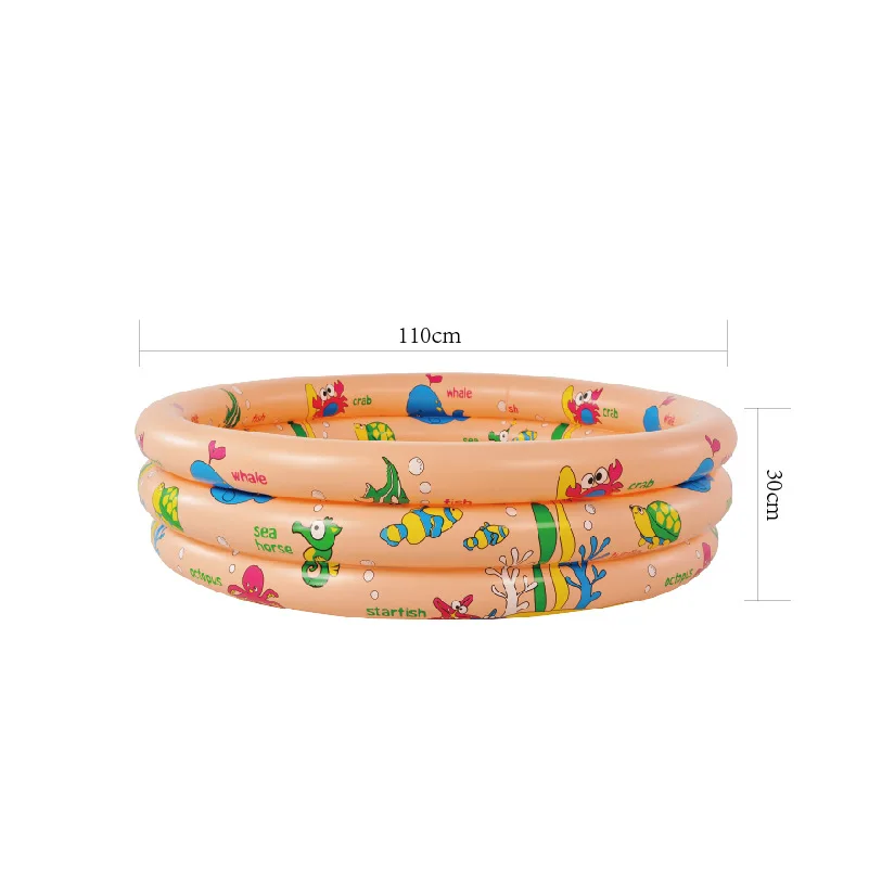 Three-loop Fish Pool Infant Swimming Pool Household Inflatable Bath Paddling Pool Oceans Ball Pool Toy
Three-loop Fish Pool Infant Swimming Pool Household Inflatable Bath Paddling Pool Oceans Ball Pool Toy
