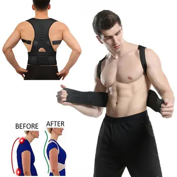 AOFEITE Magnetic Therapy Back Support Belt Shoulder Posture Corrector Scoliosis Spine Straighten Orthopedic Waist Trimmer Corset
AOFEITE Magnetic Therapy Back Support Belt Shoulder Posture Corrector Scoliosis Spine Straighten Orthopedic Waist Trimmer Corset