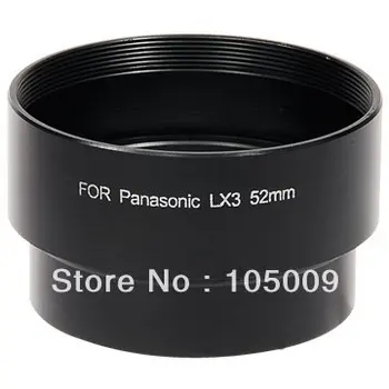 52 52mm Lens Filter Adapter RING Tube for DMC LX3 
52 52mm Lens Filter Adapter RING Tube for DMC LX3