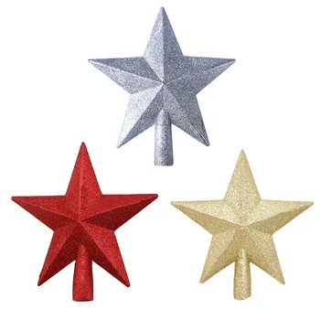 Sparkle Star Toppers Christmas Tree Topper Gold Silver Red Xmas Tree Ornament for Christmas New Year Party Treetop Decor
Sparkle Star Toppers Christmas Tree Topper Gold Silver Red Xmas Tree Ornament for Christmas New Year Party Treetop Decor