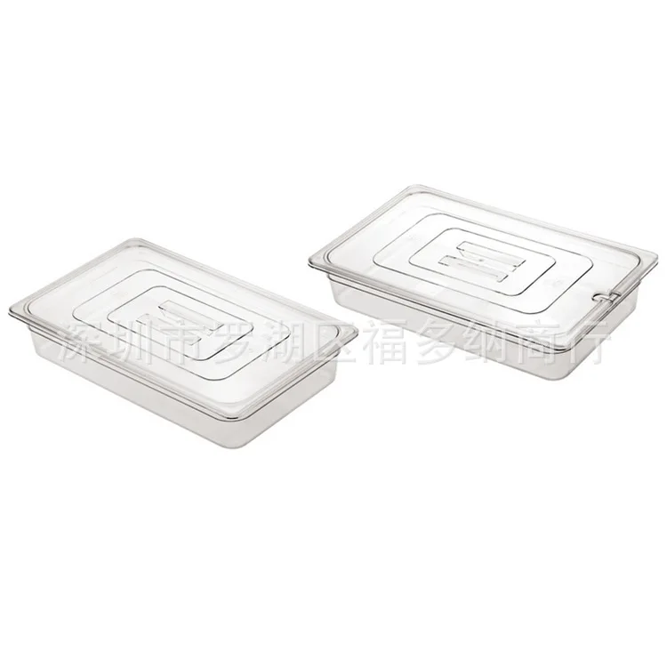 1/1 PC Transparent Gastronorm Container Counts a Box Square Dish Buffet Points Kitchen Sink kuai can pen Square Pots Plastic Bas
1/1 PC Transparent Gastronorm Container Counts a Box Square Dish Buffet Points Kitchen Sink kuai can pen Square Pots Plastic Bas