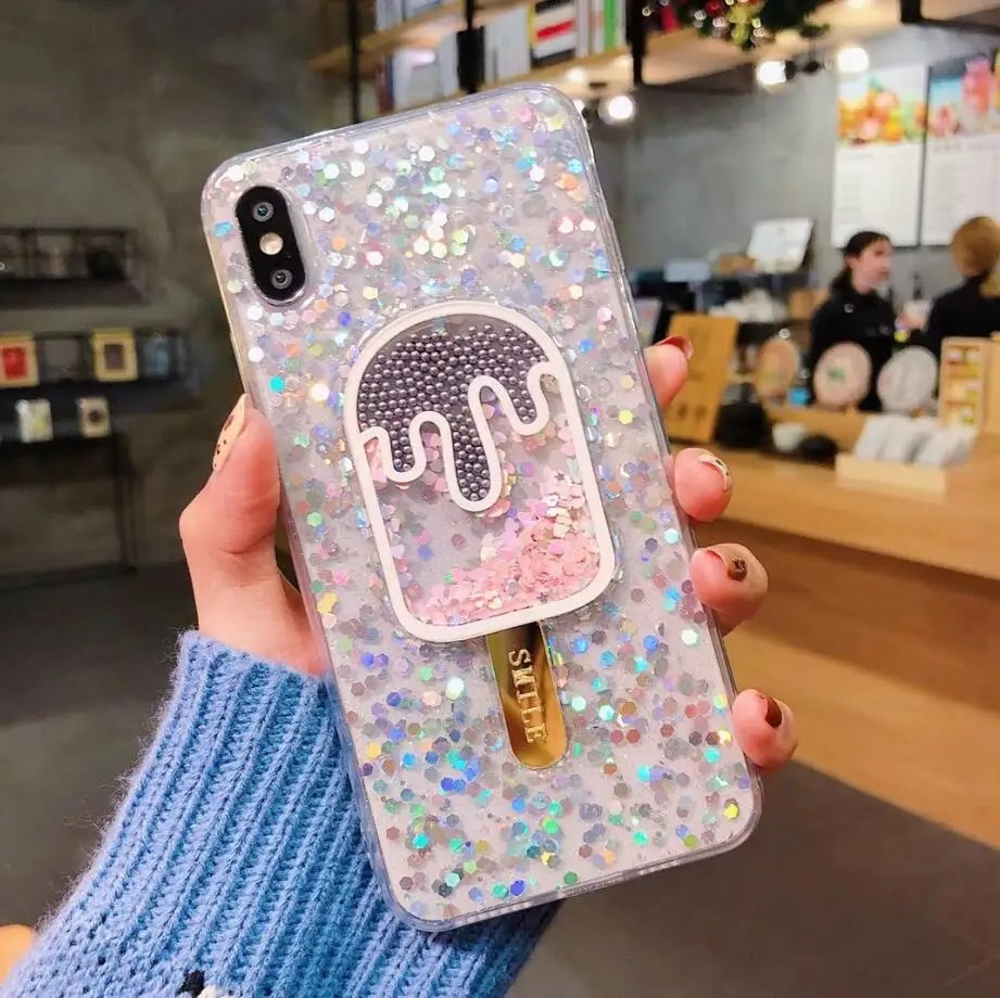 For iPhone 11 Pro Max X XS XR 8 7 6 6S Plus Cover Ice Cream Juice Glitter Popsicle Sparkle Soft Case
For iPhone 11 Pro Max X XS XR 8 7 6 6S Plus Cover Ice Cream Juice Glitter Popsicle Sparkle Soft Case