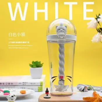 Cute Duck Water Cups with Spiral Straw Lid Travel Portable Cartoon Animals Mugs Plastic Stirring Heat Resistant Shaker Bottles
Cute Duck Water Cups with Spiral Straw Lid Travel Portable Cartoon Animals Mugs Plastic Stirring Heat Resistant Shaker Bottles