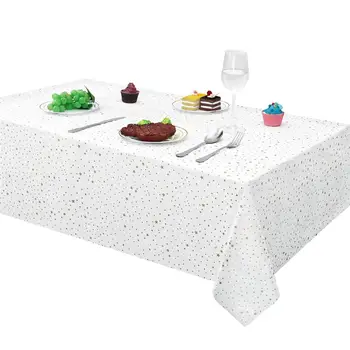 PEVA 137 x 274cm Star Pattern Tablecloth Rectangle Waterproof Table Cover for Picnic Home Kitchen Decor
PEVA 137 x 274cm Star Pattern Tablecloth Rectangle Waterproof Table Cover for Picnic Home Kitchen Decor