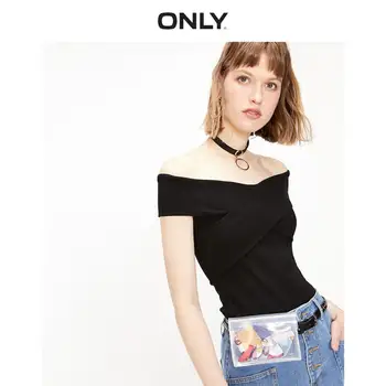 ONLY Women's Slim Fit Boat Neck Cross-over Cinched Waist Knit T-shirt | 119201508
ONLY Women's Slim Fit Boat Neck Cross-over Cinched Waist Knit T-shirt | 119201508