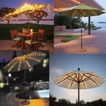 Outdoor Umbrella Lamp LED Battery String Lights Garden Lawn Beach Christmas Decorations Color Lamps Holiday Fairy Light Outdoor
Outdoor Umbrella Lamp LED Battery String Lights Garden Lawn Beach Christmas Decorations Color Lamps Holiday Fairy Light Outdoor