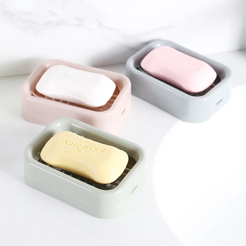 Water Leaking Soap Box Double Layer Shower Room Soap Box High Quality PP Soap Holder Light Weighted Shower Tools Accessories
Water Leaking Soap Box Double Layer Shower Room Soap Box High Quality PP Soap Holder Light Weighted Shower Tools Accessories