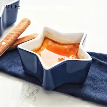 JO LIFE Creative Star Shaped Ceramic Souffle Baking Bowl Snack Tray Nordic Breakfast Tableware Soup Bowl
JO LIFE Creative Star Shaped Ceramic Souffle Baking Bowl Snack Tray Nordic Breakfast Tableware Soup Bowl