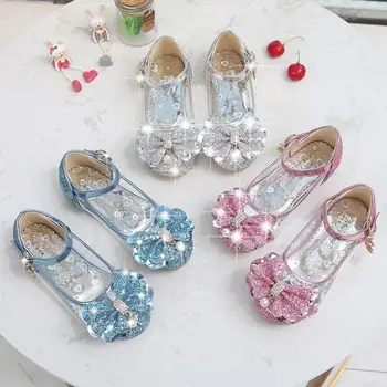 Kids Sandals for Girls Rhinestones Summer Students Children Princess Party Dance Shoes Children Black Pink Good Quality
Kids Sandals for Girls Rhinestones Summer Students Children Princess Party Dance Shoes Children Black Pink Good Quality