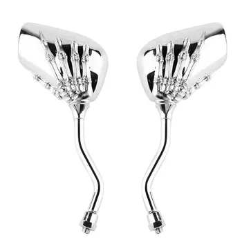 Universal High Quality Motorcycle Chrome SKELETON HAND Claw Side Rear View Mirrors 10mm New Drop Shipping
Universal High Quality Motorcycle Chrome SKELETON HAND Claw Side Rear View Mirrors 10mm New Drop Shipping