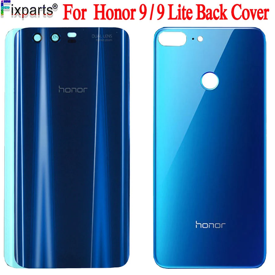 5 15 "для Huawei honor 9 Задняя крышка батареи Дверь стеклянная корпуса чехол для Honor |