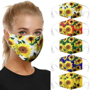1PC Unisex Mouth Mask Sunflower Printed Washable and Reusable Windproof Foggy Haze Pollution-proof Face Masks Mascarar Masque
1PC Unisex Mouth Mask Sunflower Printed Washable and Reusable Windproof Foggy Haze Pollution-proof Face Masks Mascarar Masque