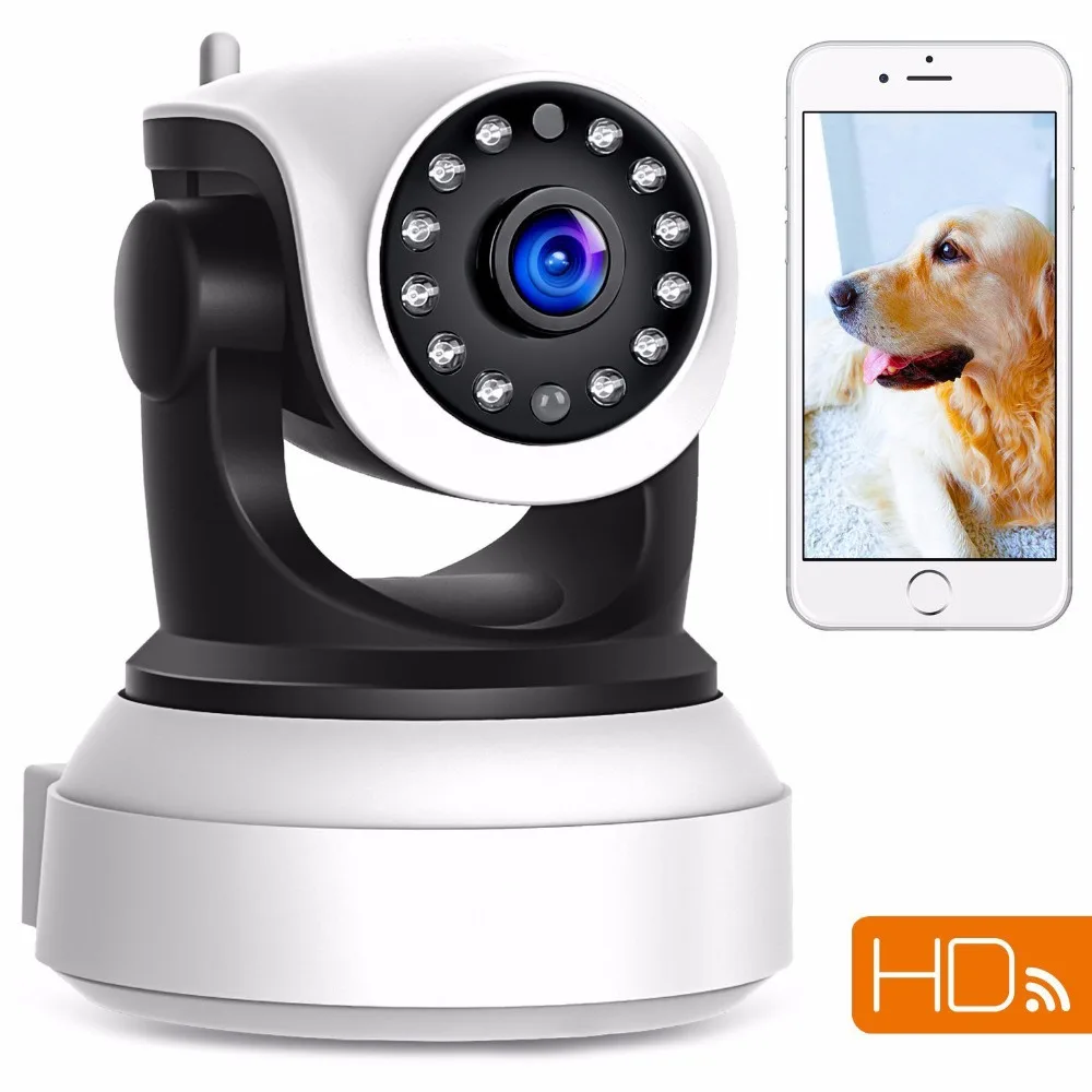 Wireless Wi-Fi Security IP Camera 1080p HD Pan Tilt IP Network Surveillance Webcam Day Night Vision, Baby Monitor,CamHi APP
Wireless Wi-Fi Security IP Camera 1080p HD Pan Tilt IP Network Surveillance Webcam Day Night Vision, Baby Monitor,CamHi APP