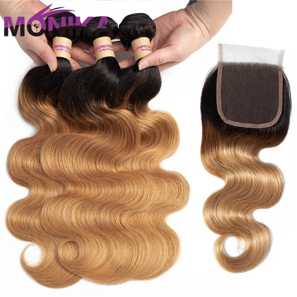 Monika Honey Blonde Ombre Bundles with Closure Brazilian Body Wave with Closure Non Remy Human Hair Weave Bundle with Closure
Monika Honey Blonde Ombre Bundles with Closure Brazilian Body Wave with Closure Non Remy Human Hair Weave Bundle with Closure