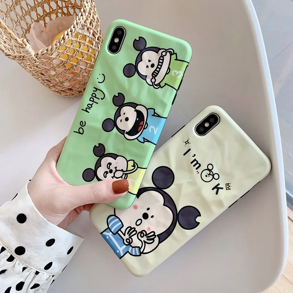 For iPhone 7 Plus XR X XS Max Case Cartoon Wrinkle Expression Mouse Phone Case For iPhone 8 Plus 6 6s Soft Silicone TPU Cover
For iPhone 7 Plus XR X XS Max Case Cartoon Wrinkle Expression Mouse Phone Case For iPhone 8 Plus 6 6s Soft Silicone TPU Cover
