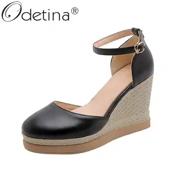 Odetina Women Fashion Ankle Strap Platform Buckle Strap Dress Shoes Ladies Linen Wedges Extreme High Heel Round Toe Party Shoes
Odetina Women Fashion Ankle Strap Platform Buckle Strap Dress Shoes Ladies Linen Wedges Extreme High Heel Round Toe Party Shoes